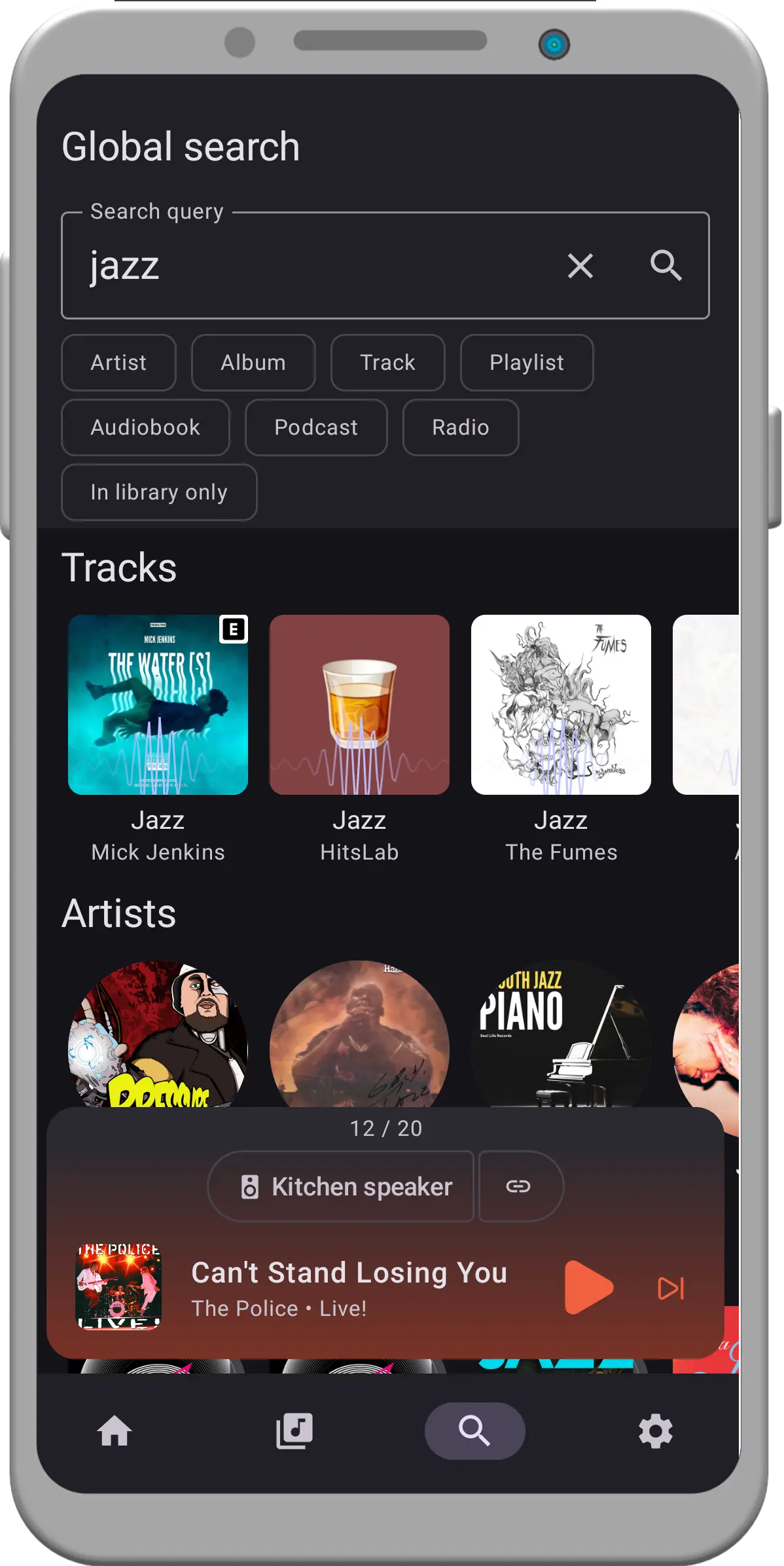 Mobile Device General Information - Music Assistant