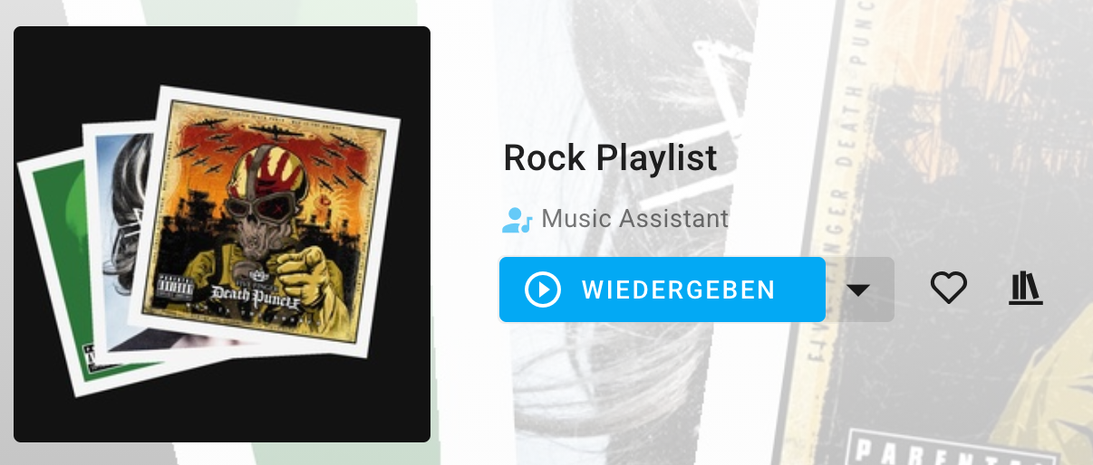 Album Fan Example